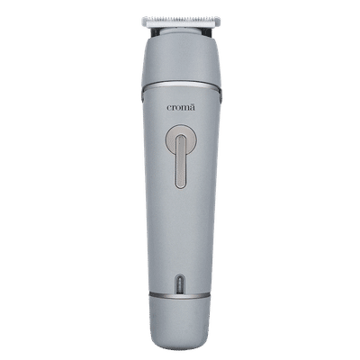 Croma 7-in-1 Rechargeable Cordless Grooming Kit for Face for Men (90mins Runtime, Self Sharpening Technology, Grey)
