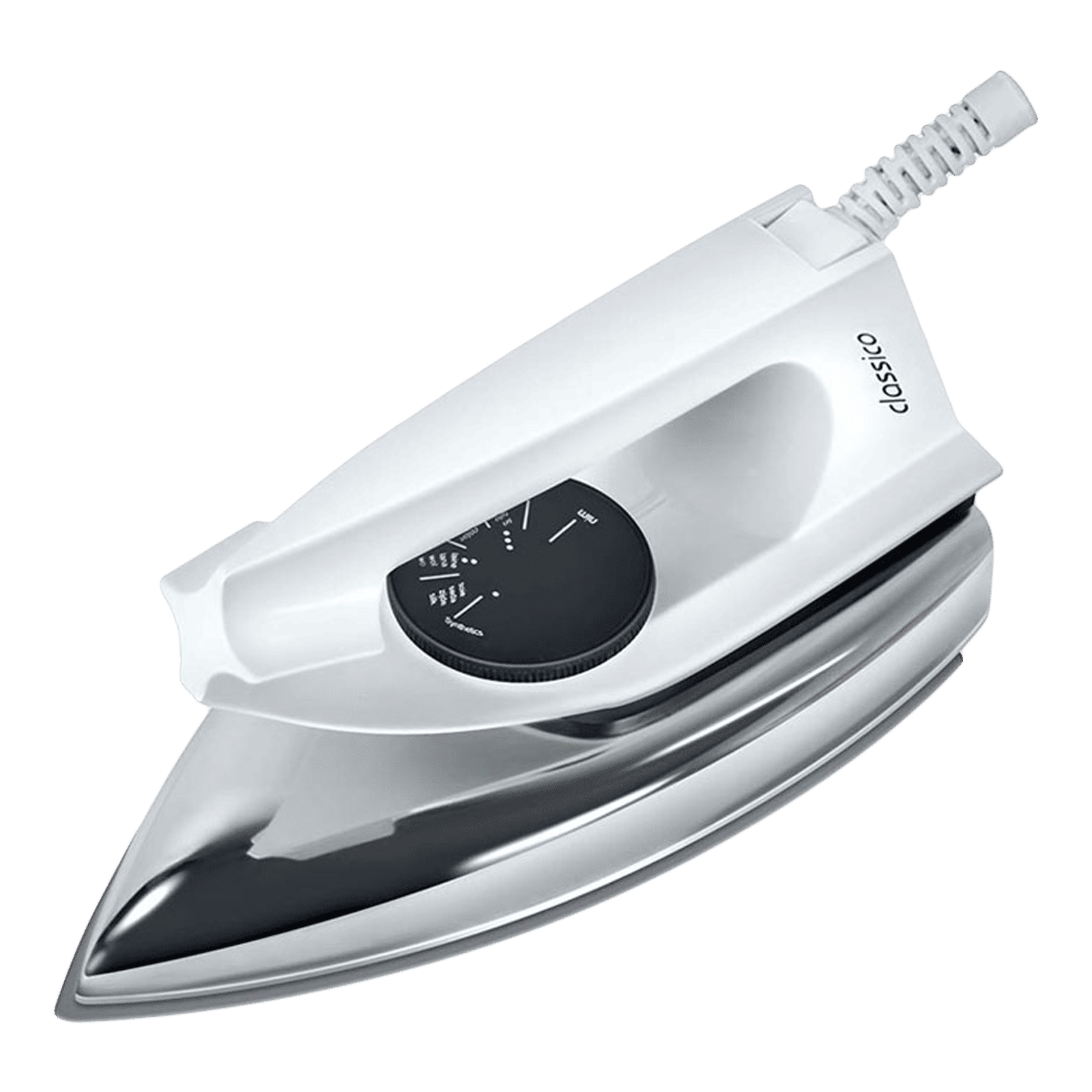 MAHARAJA WHITELINE Classico 1000 Watts Dry Iron (ISI Certified, White) MAHARAJA WHITELINE Classico 1000 Watts Dry Iron (ISI Certified, White)_1
