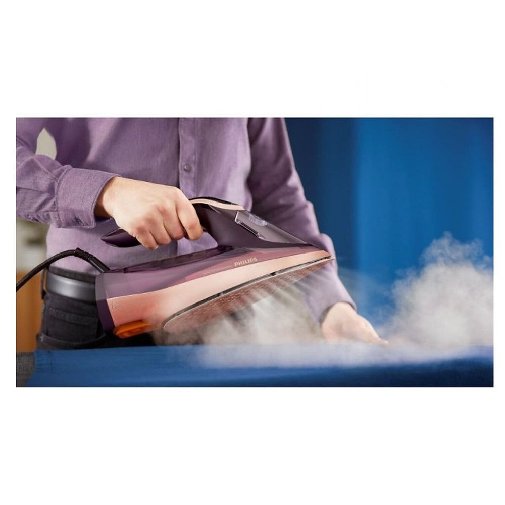 PHILIPS DST8040/30 3000 Watts 350ml Steam Iron (Vertical Steam Function, Purple)_8