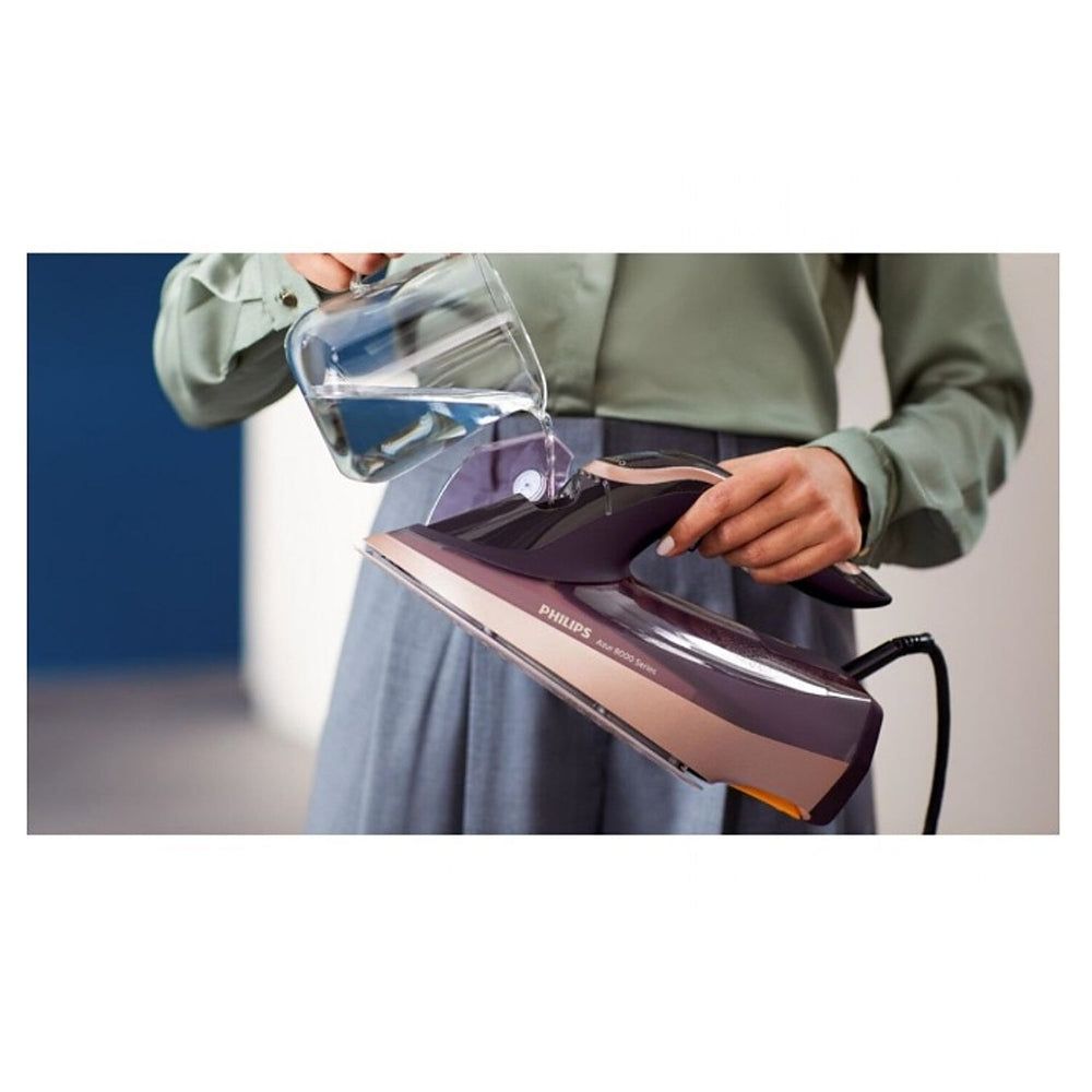 PHILIPS DST8040/30 3000 Watts 350ml Steam Iron (Vertical Steam Function, Purple)_7