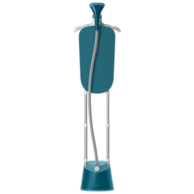 PHILIPS 1000 Series 1800 Watts Standing Garment Steamer (1800ml Water Tank, 3 Modes, Integrated Styleboard, Blue)