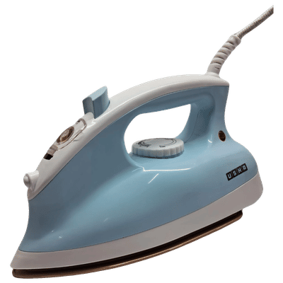 USHA Goliath Spray Tech 1200 Watts 50ml Dry Iron (Fine Mist Spray, Blue & White)