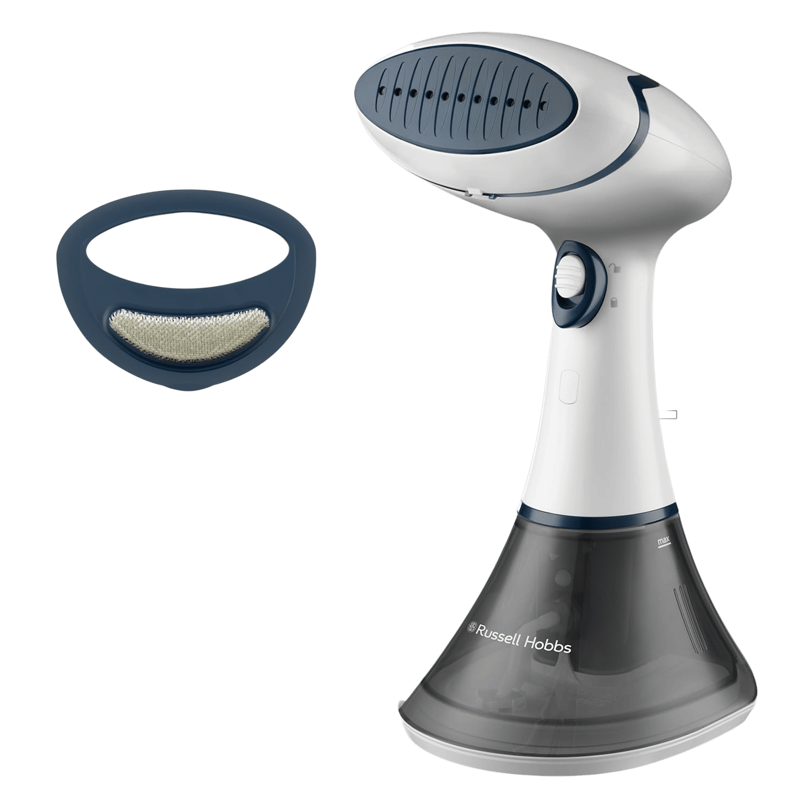 Russell Hobbs Steam Genie Essential 1600 Watts Handheld Garment Steamer (200ml Water Tank, Steam Trigger Lock, Green)_1
