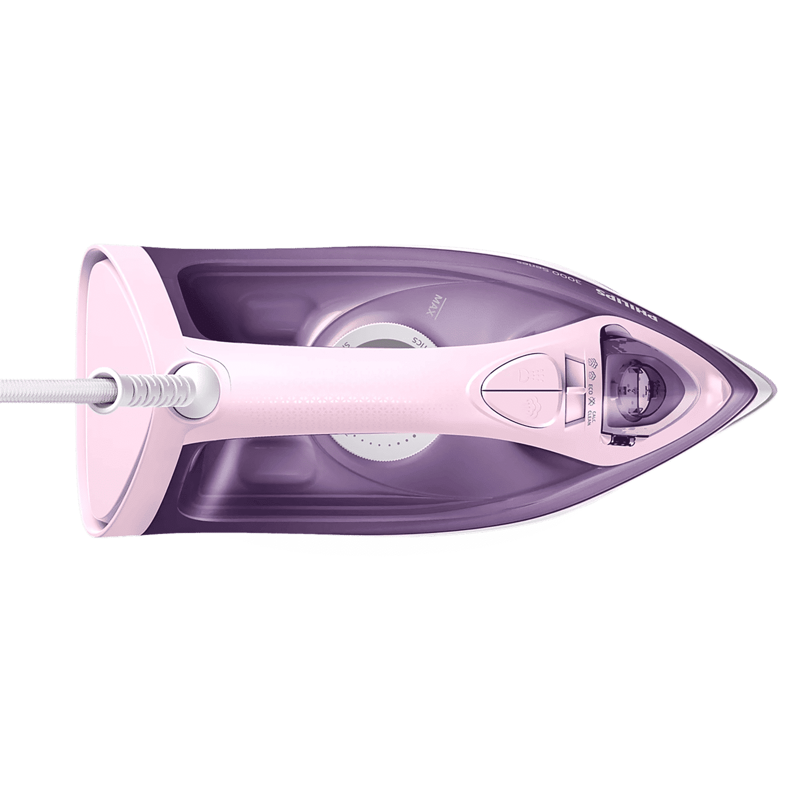 PHILIPS Speed Pro 2200 Watts 300ml Steam Iron (Built-in Calc-Clean, Purple) PHILIPS Speed Pro 2200 Watts 300ml Steam Iron (Built-in Calc-Clean, Purple)_3