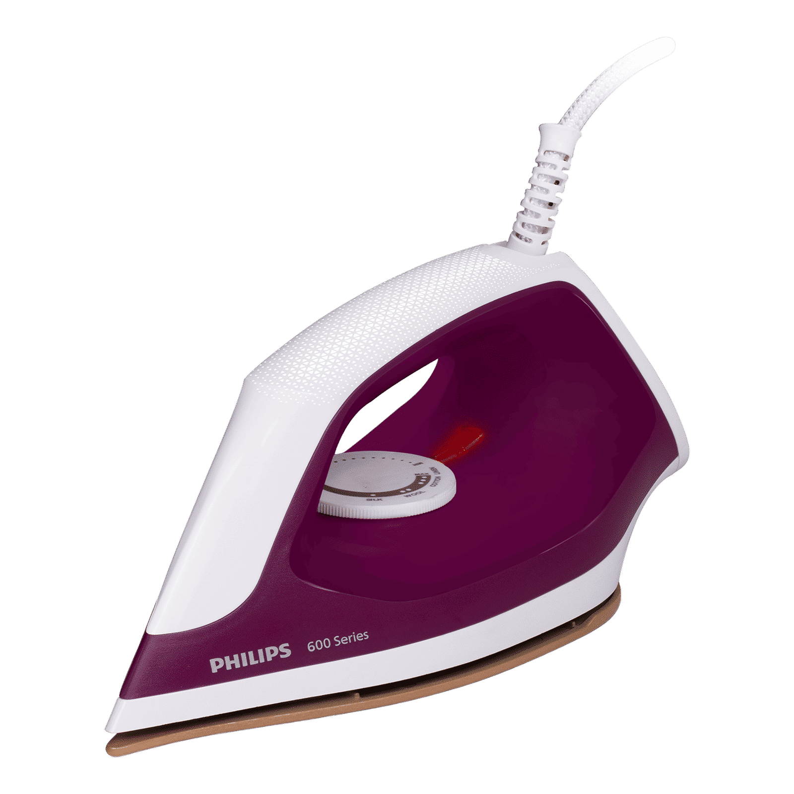 PHILIPS DST0610/30 1000 Watts Dry Iron (Temperature Control, Deep Purple) PHILIPS DST0610/30 1000 Watts Dry Iron (Temperature Control, Deep Purple)_1