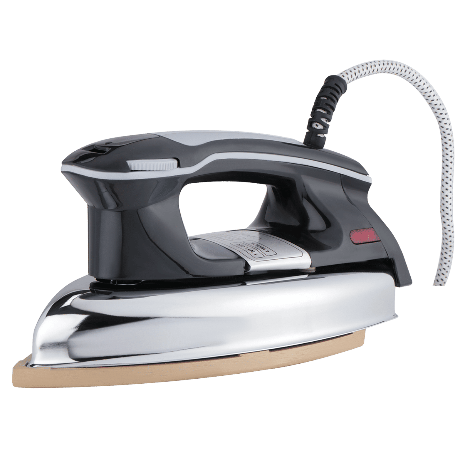 Croma AV4416 1000 Watts Dry Iron (Non-Stick Coated Soleplate, Black) Croma AV4416 1000 Watts Dry Iron (Non-Stick Coated Soleplate, Black)_1