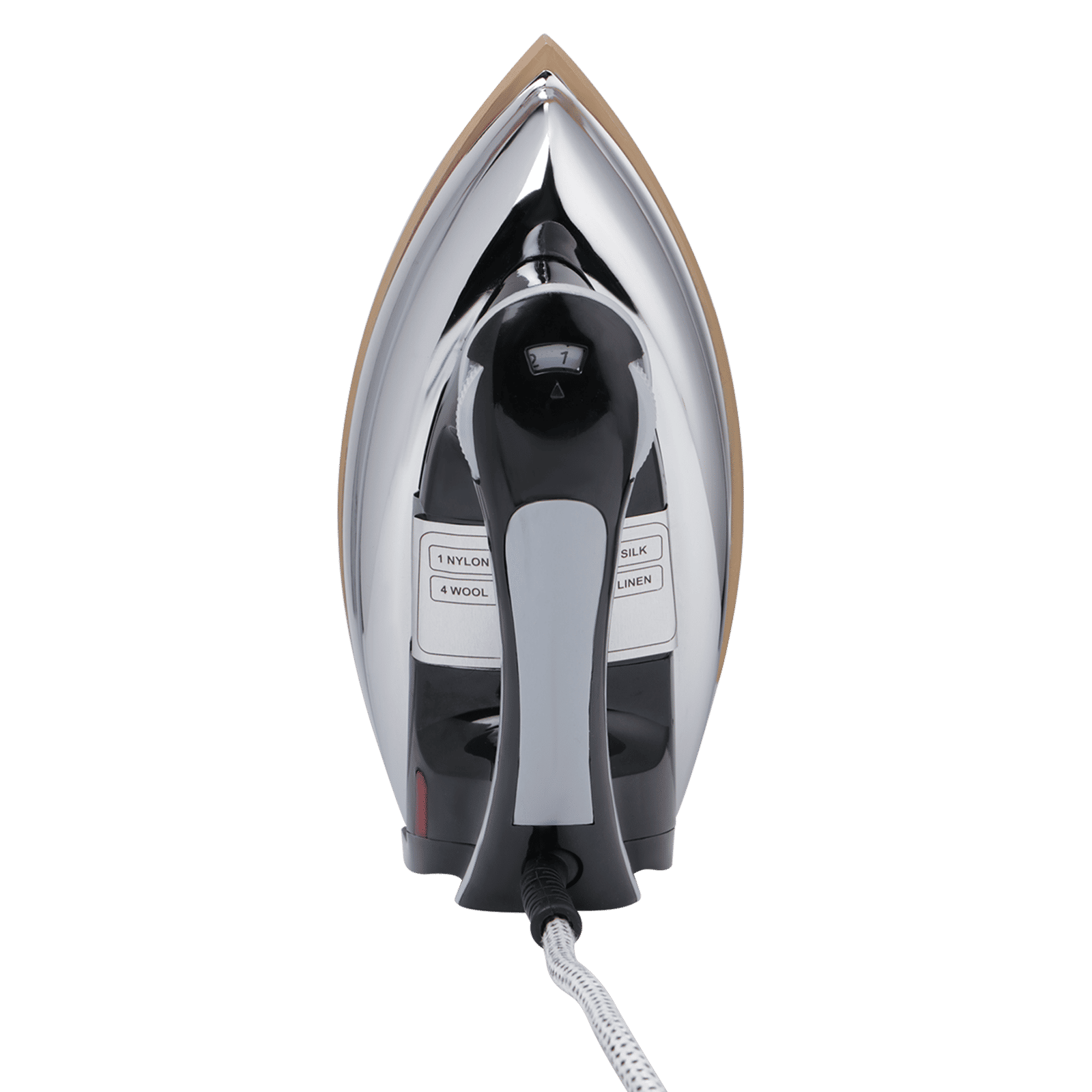 Croma AV4416 1000 Watts Dry Iron (Non-Stick Coated Soleplate, Black) Croma AV4416 1000 Watts Dry Iron (Non-Stick Coated Soleplate, Black)_3