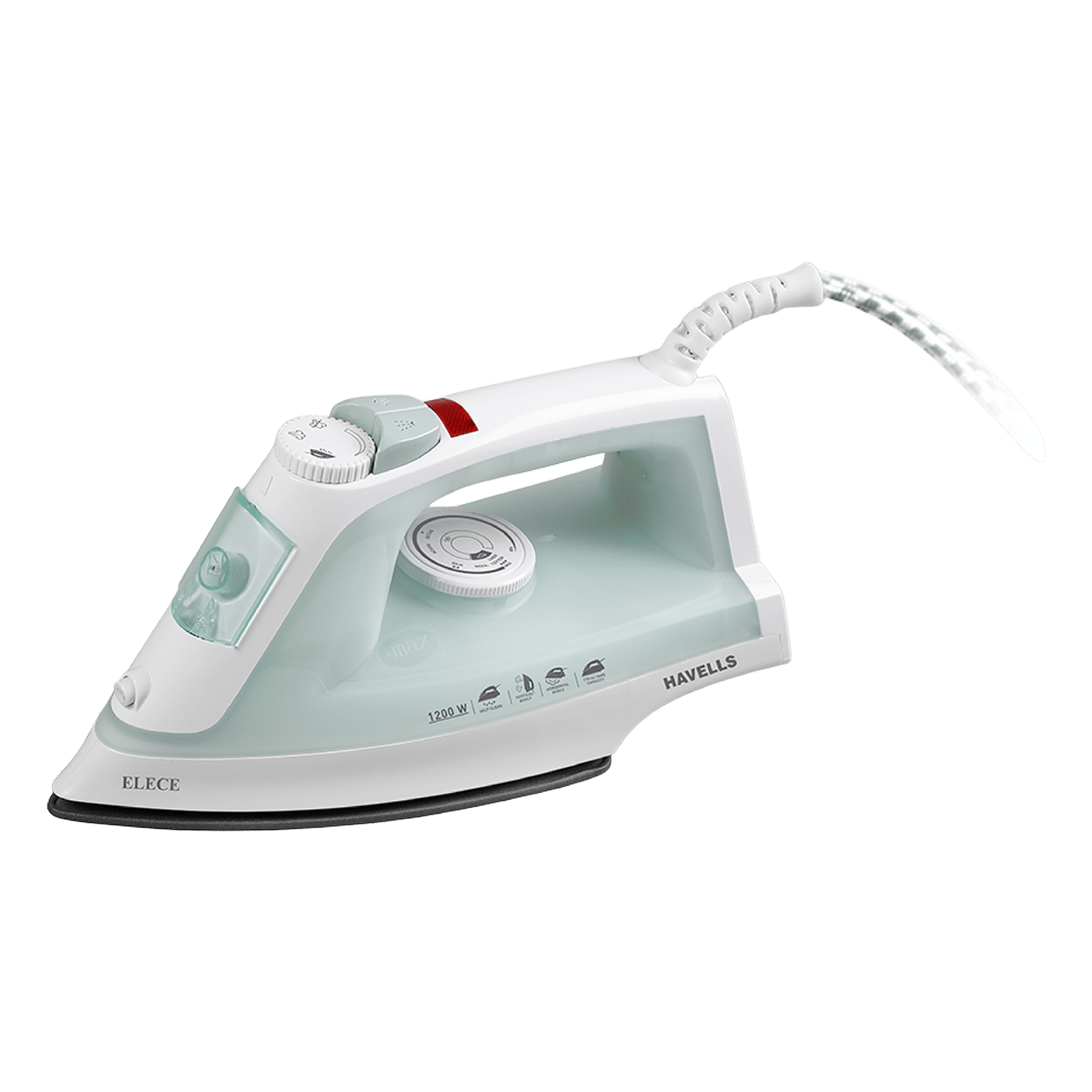 HAVELLS Elece 1200 Watts 170ml Steam Iron (Vertical & Horizontal Steam, Pista Green) HAVELLS Elece 1200 Watts 170ml Steam Iron (Vertical & Horizontal Steam, Pista Green)_2