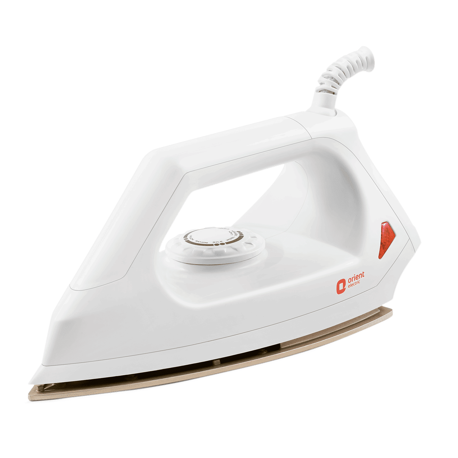 Orient Fabrismooth 1000 Watts Dry Iron (Temperature Control, White) Orient Fabrismooth 1000 Watts Dry Iron (Temperature Control, White)_1