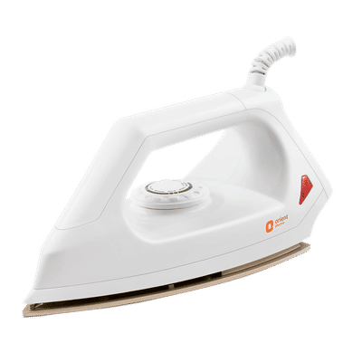 Orient Fabrismooth 1000 Watts Dry Iron (Temperature Control, White)