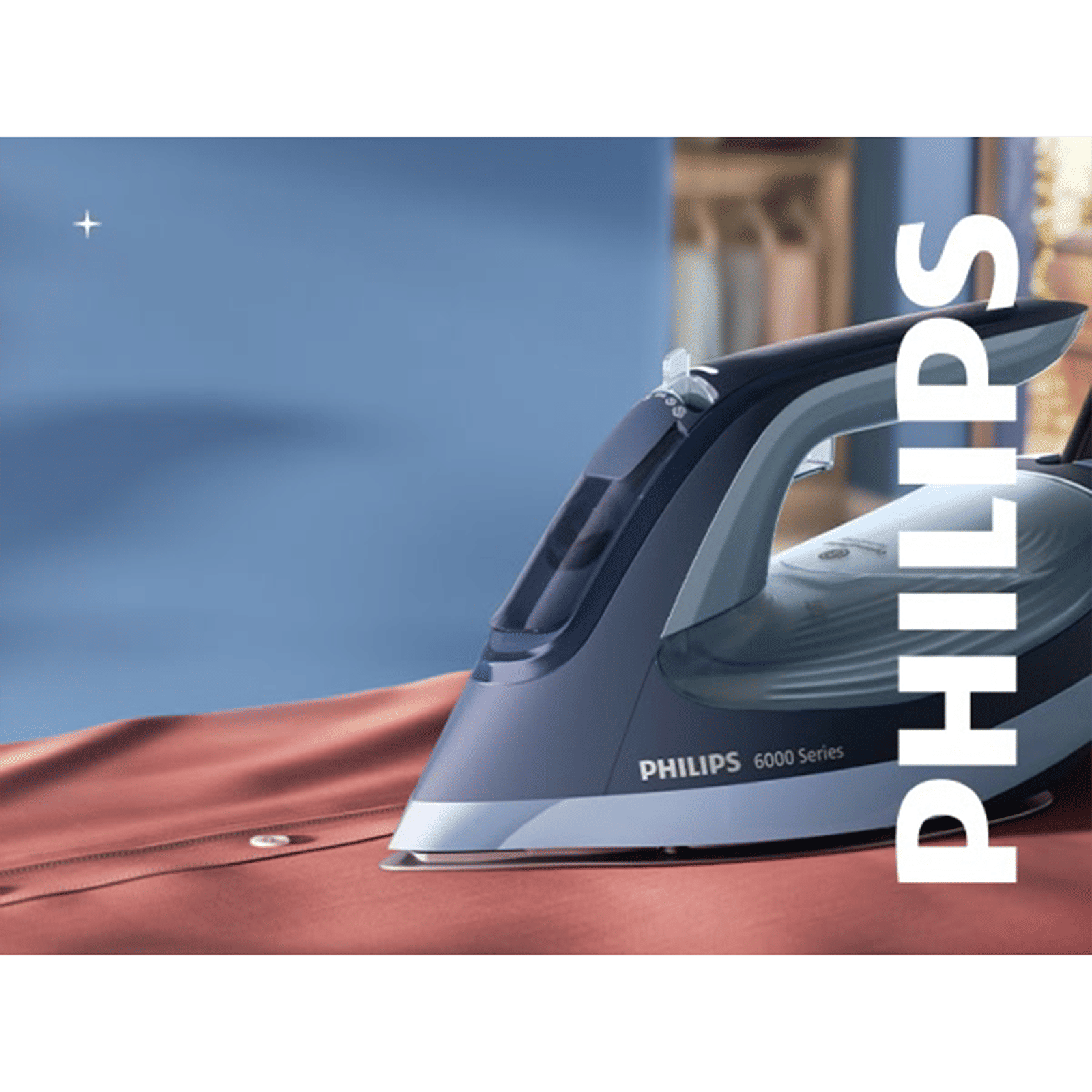 PHILIPS 6000 Series 2800 Watts 300ml Steam Iron (Built-in Calc-Clean, Aqua Blue) PHILIPS 6000 Series 2800 Watts 300ml Steam Iron (Built-in Calc-Clean, Aqua Blue)_15