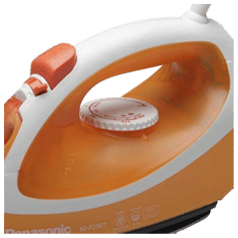 Panasonic 1550 Watt Steam Iron (NI-P250TTSM, Orange) Panasonic 1550 Watt Steam Iron (NI-P250TTSM, Orange)_5
