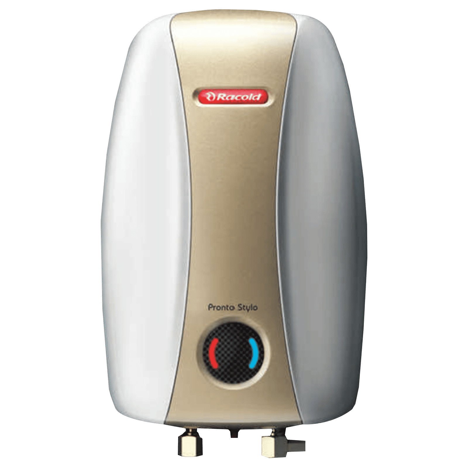 Racold Pronto Stylo 3 Litre 5 Star Vertical Instant Geyser with Anti-Syphon System (Golden & Grey) Racold Pronto Stylo 3 Litre 5 Star Vertical Instant Geyser with Anti-Syphon System (Golden & Grey)_1