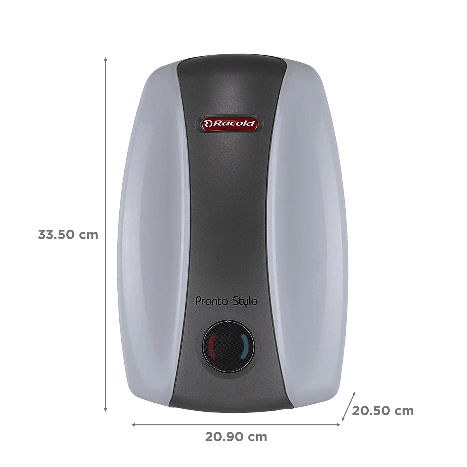 Racold Pronto Stylo 3 Litres Instant Water Geyser (4500 Watts, White)_2