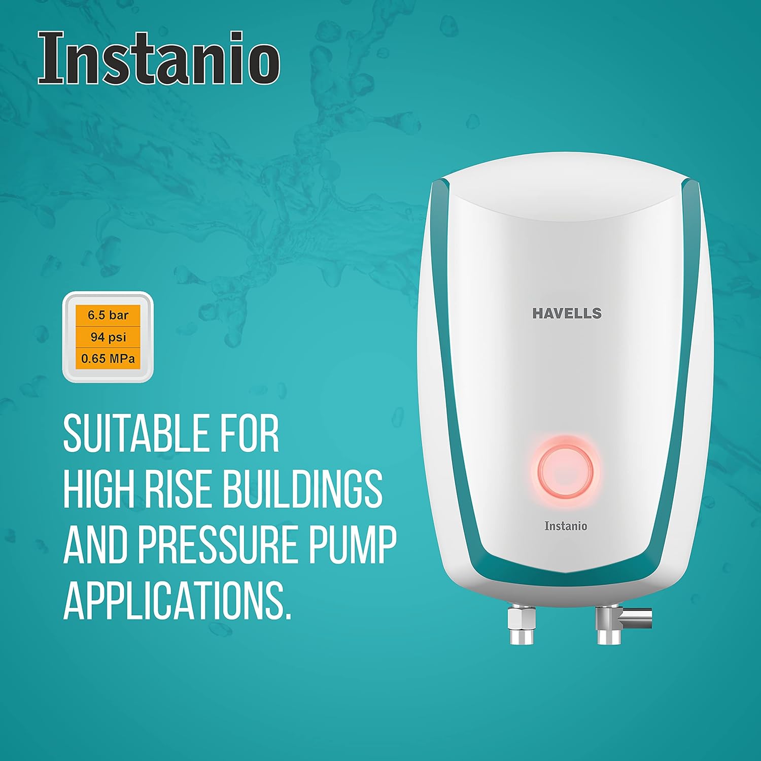 HAVELLS Instanio 3 Litres Instant Water Geyser (4500 Watts, GHWAIBPWB003, White/Blue) HAVELLS Instanio 3 Litres Instant Water Geyser (4500 Watts, GHWAIBPWB003, White/Blue)_6