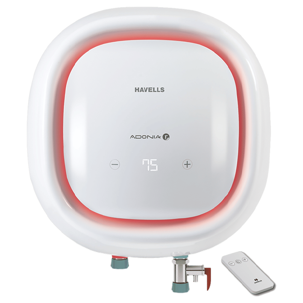 HAVELLS Adonia R 15 Litre 5 Star Vertical Storage Geyser with Whirl Flow Technology (White) HAVELLS Adonia R 15 Litre 5 Star Vertical Storage Geyser with Whirl Flow Technology (White)_1