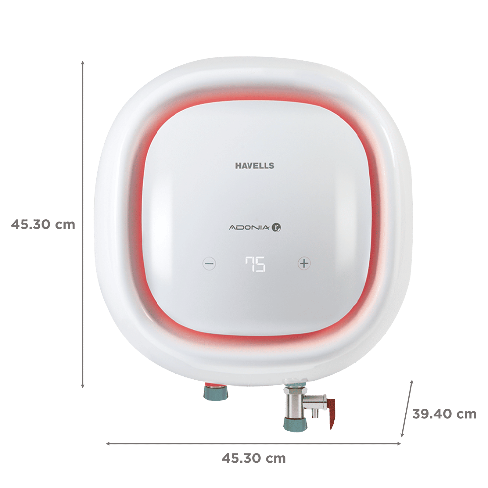 HAVELLS Adonia R 25 Litre 5 Star Vertical Storage Geyser with Whirl Flow Technology (White) HAVELLS Adonia R 25 Litre 5 Star Vertical Storage Geyser with Whirl Flow Technology (White)_2