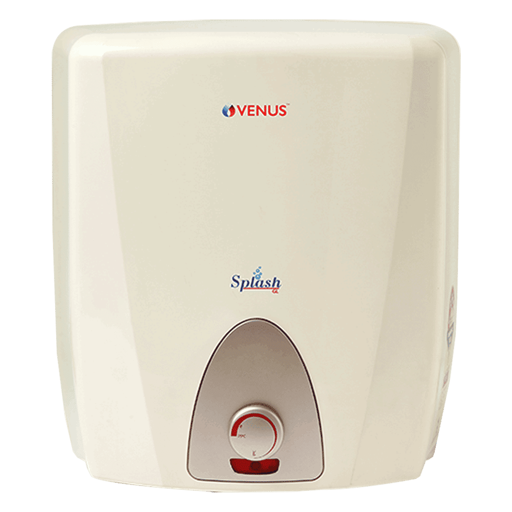 VENUS Splash 6 Litre 5 Star Vertical Storage Geyser with Scale Guard Technology (Honey Gold)_1