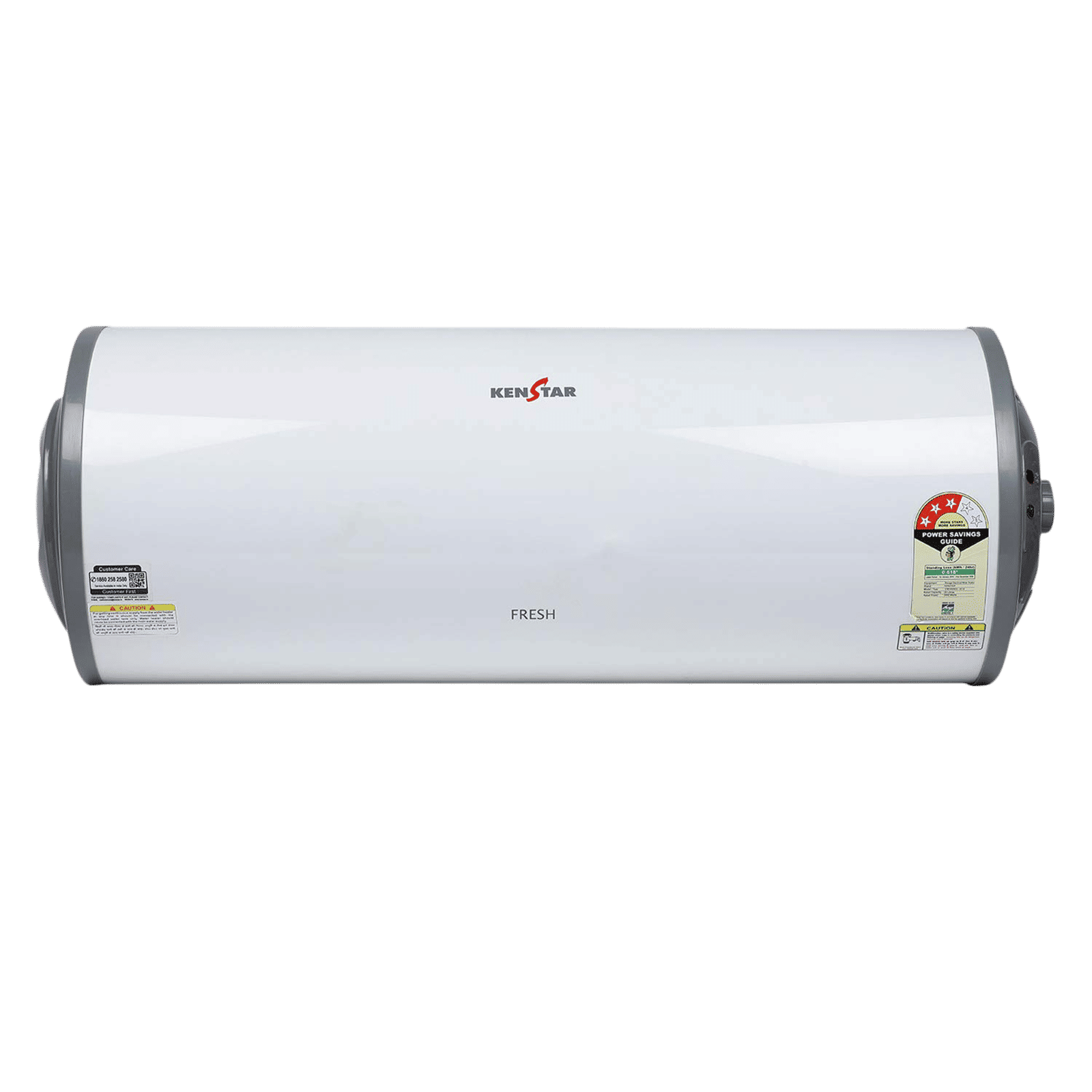 KENSTAR Fresh 25 Litres 3 Star Horizontal Storage Water Geyser with Pressure Release Valve (White/Grey) KENSTAR Fresh 25 Litres 3 Star Horizontal Storage Water Geyser with Pressure Release Valve (White/Grey)_1
