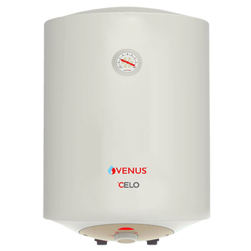 VENUS Celo 25 Litre 5 Star Vertical Storage Geyser with Scale Guard Technology (Ivory)_1