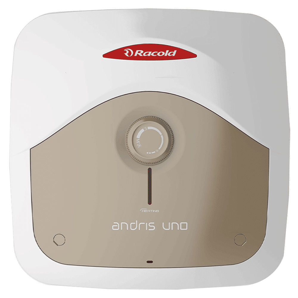 Racold Andris Uno 10 Litre 4 Star Vertical Storage Geyser with Titanium Plus Technology (Sandy) Racold Andris Uno 10 Litre 4 Star Vertical Storage Geyser with Titanium Plus Technology (Sandy)_1
