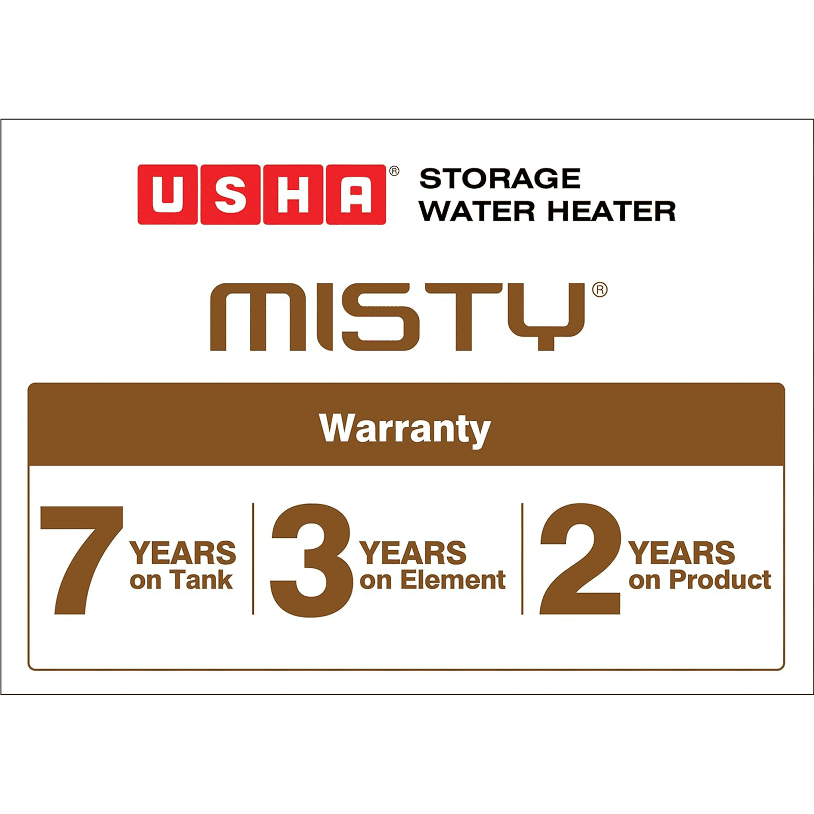 USHA Misty 10 Litre 5 Star Vertical Storage Geyser with Whirl Flow Technology (Ivory Cherry Blossom) USHA Misty 10 Litre 5 Star Vertical Storage Geyser with Whirl Flow Technology (Ivory Cherry Blossom)_5