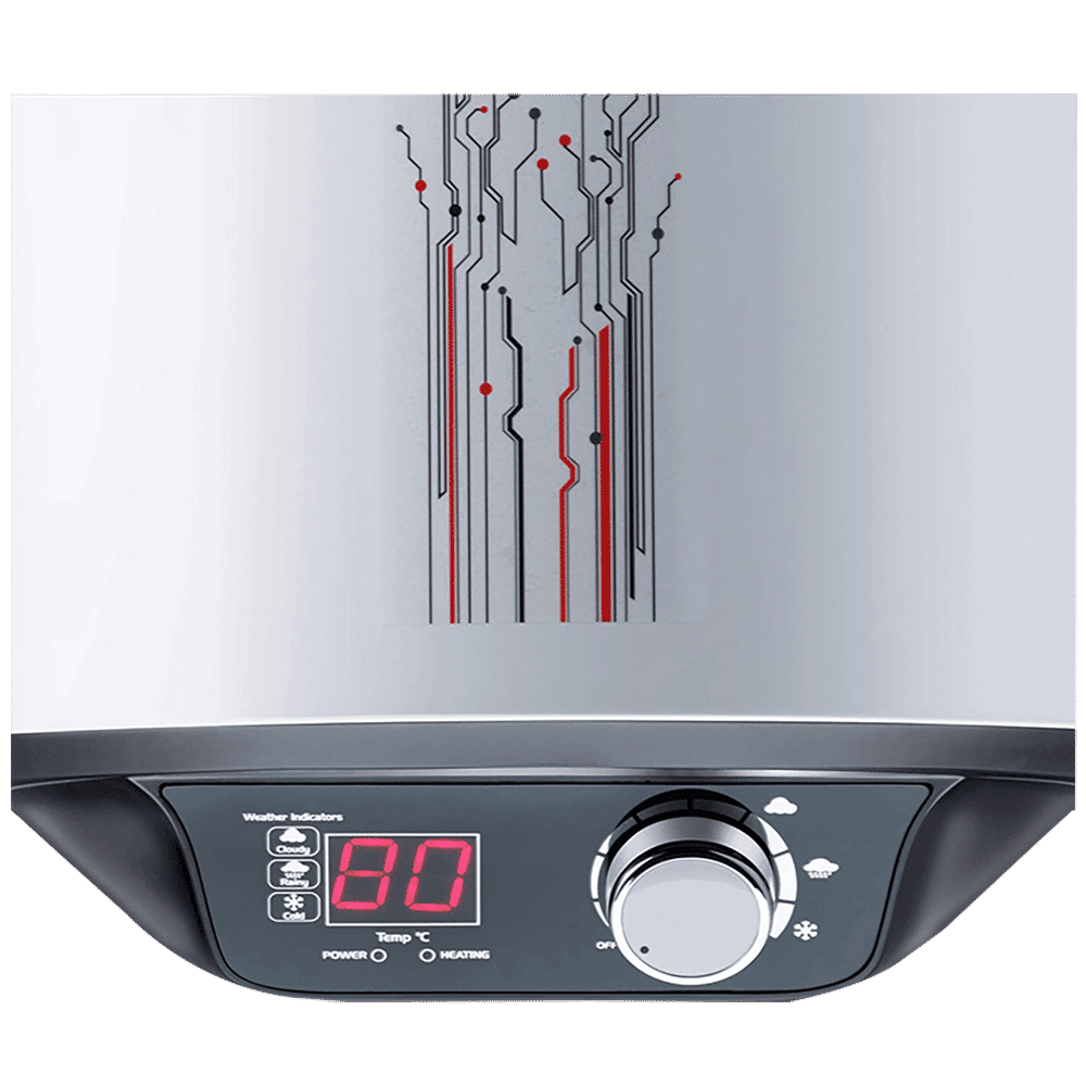 morphy richards Lavo EM 10 Litres 5 Star Vertical Storage Water Geyser with Glass Coated Incoloy Heating Element (White) morphy richards Lavo EM 10 Litres 5 Star Vertical Storage Water Geyser with Glass Coated Incoloy Heating Element (White)_6