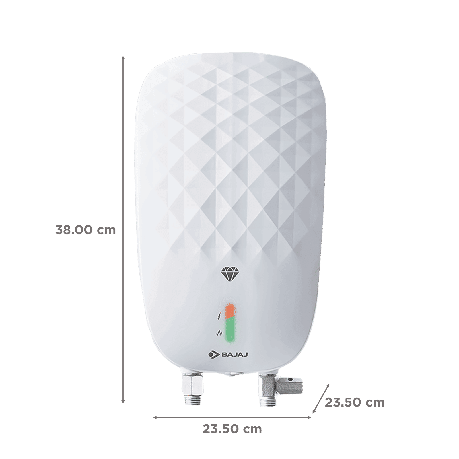 BAJAJ Juvel 1 Litre Vertical Instant Geyser with Multiple Safety Systems (White) BAJAJ Juvel 1 Litre Vertical Instant Geyser with Multiple Safety Systems (White)_2