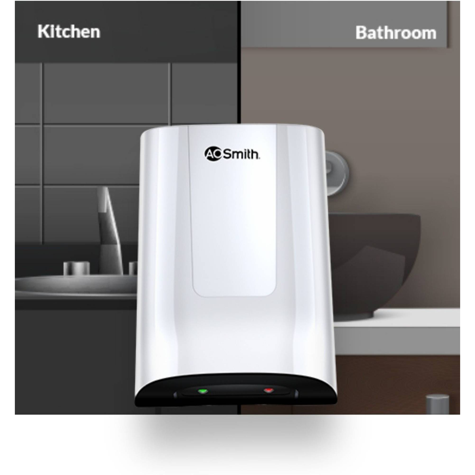 AO Smith MiniBot 3 Litre 5 Star Vertical Instant Geyser with Cutting Edge Technology (White) AO Smith MiniBot 3 Litre 5 Star Vertical Instant Geyser with Cutting Edge Technology (White)_10