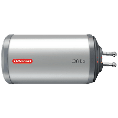 Racold CDR DLX 10 Litre 3 Star Horizontal Storage Geyser with Titanium Plus Technology (White & Grey Dome)