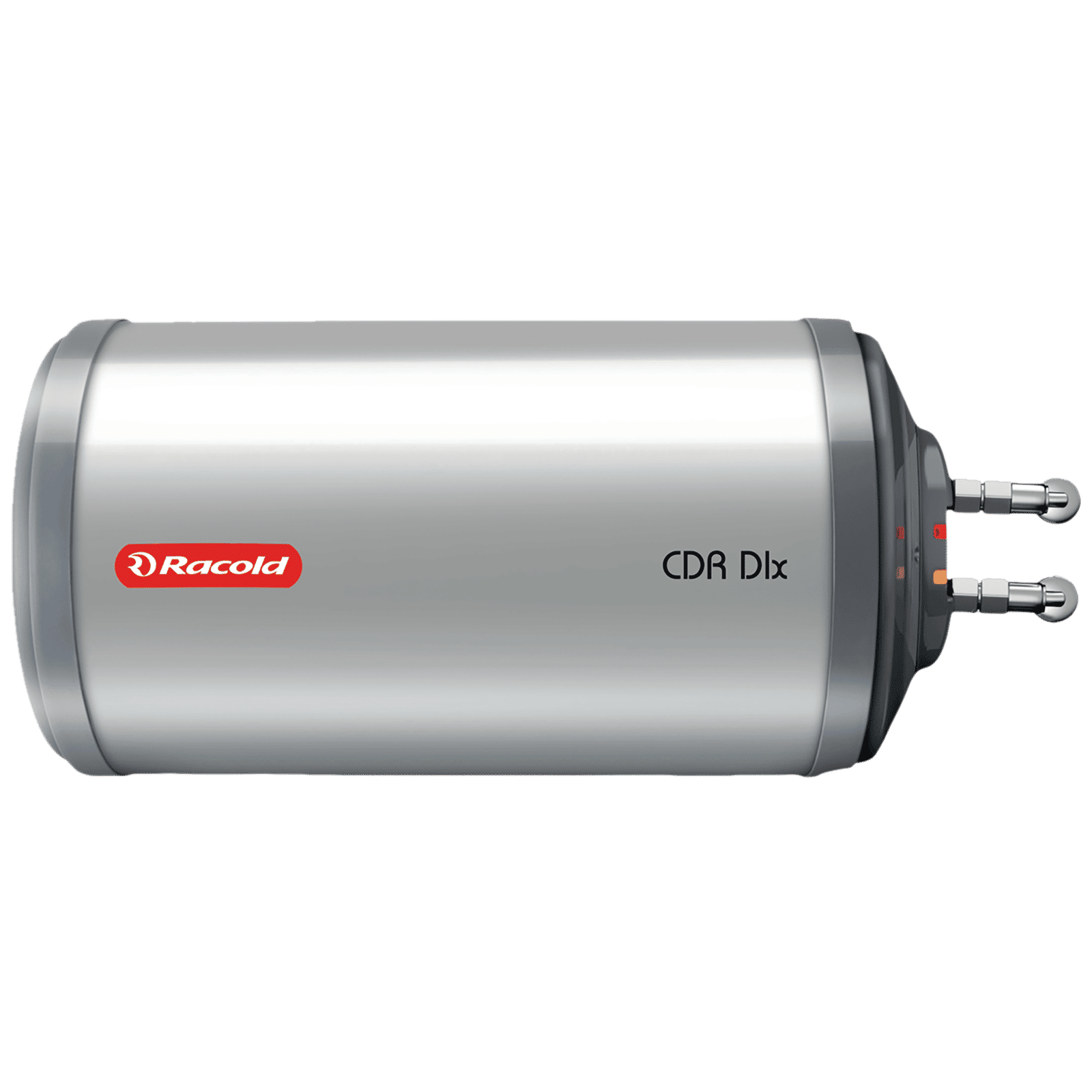 Racold CDR DLX 25 Litres 4 Star Horizontal Storage Geyser with RHS Water Inlet (White & Grey Dome)_1