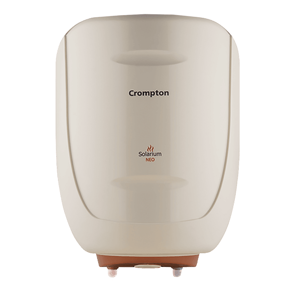 Crompton Solarium Neo 6 Litres 4 Star Vertical Storage Water Geyser with Glass Coated Incoloy Heating Element (White)_1