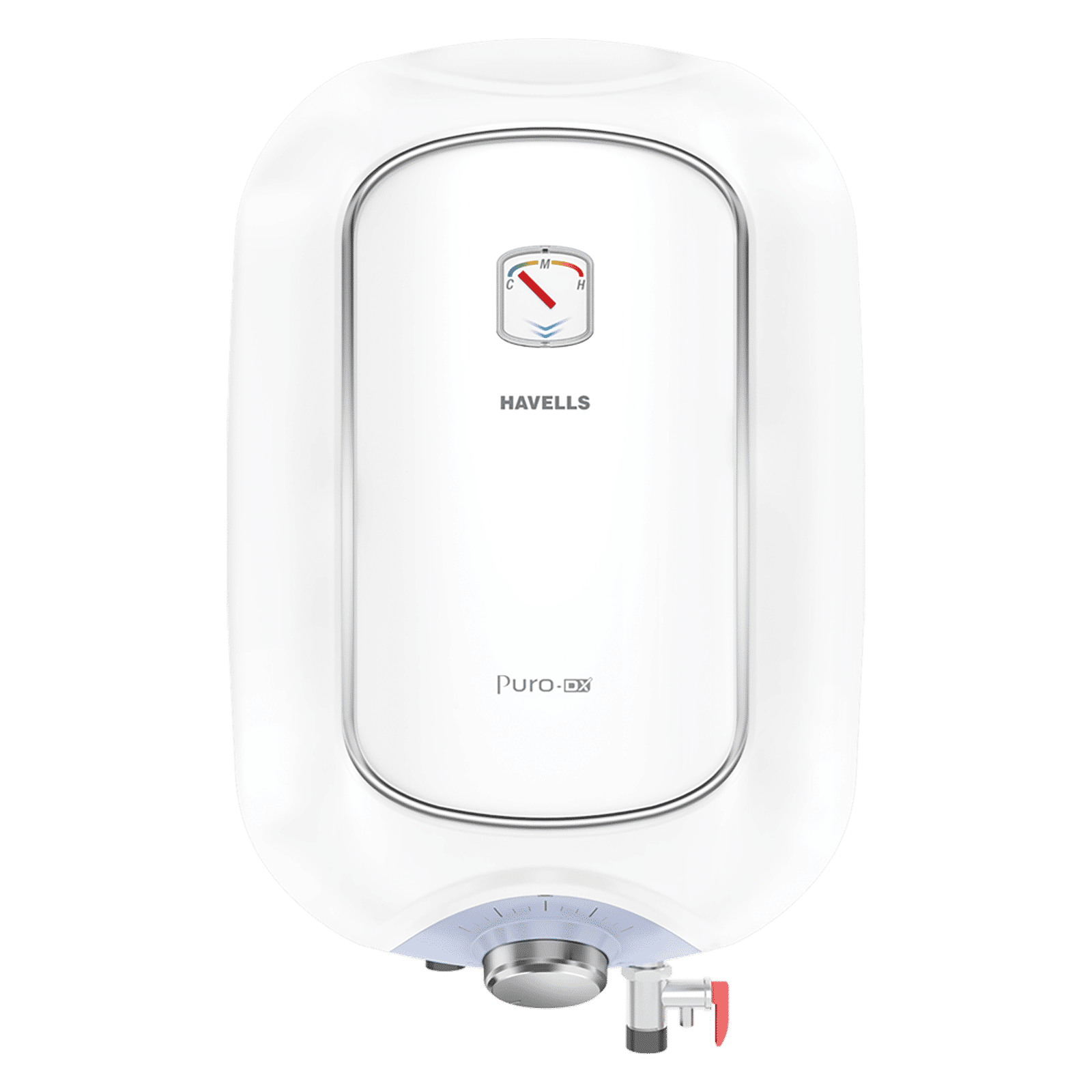 HAVELLS Puro DX 25 Litres 4 Star Vertical Storage Water Geyser with 8 Bar (White) HAVELLS Puro DX 25 Litres 4 Star Vertical Storage Water Geyser with 8 Bar (White)_1