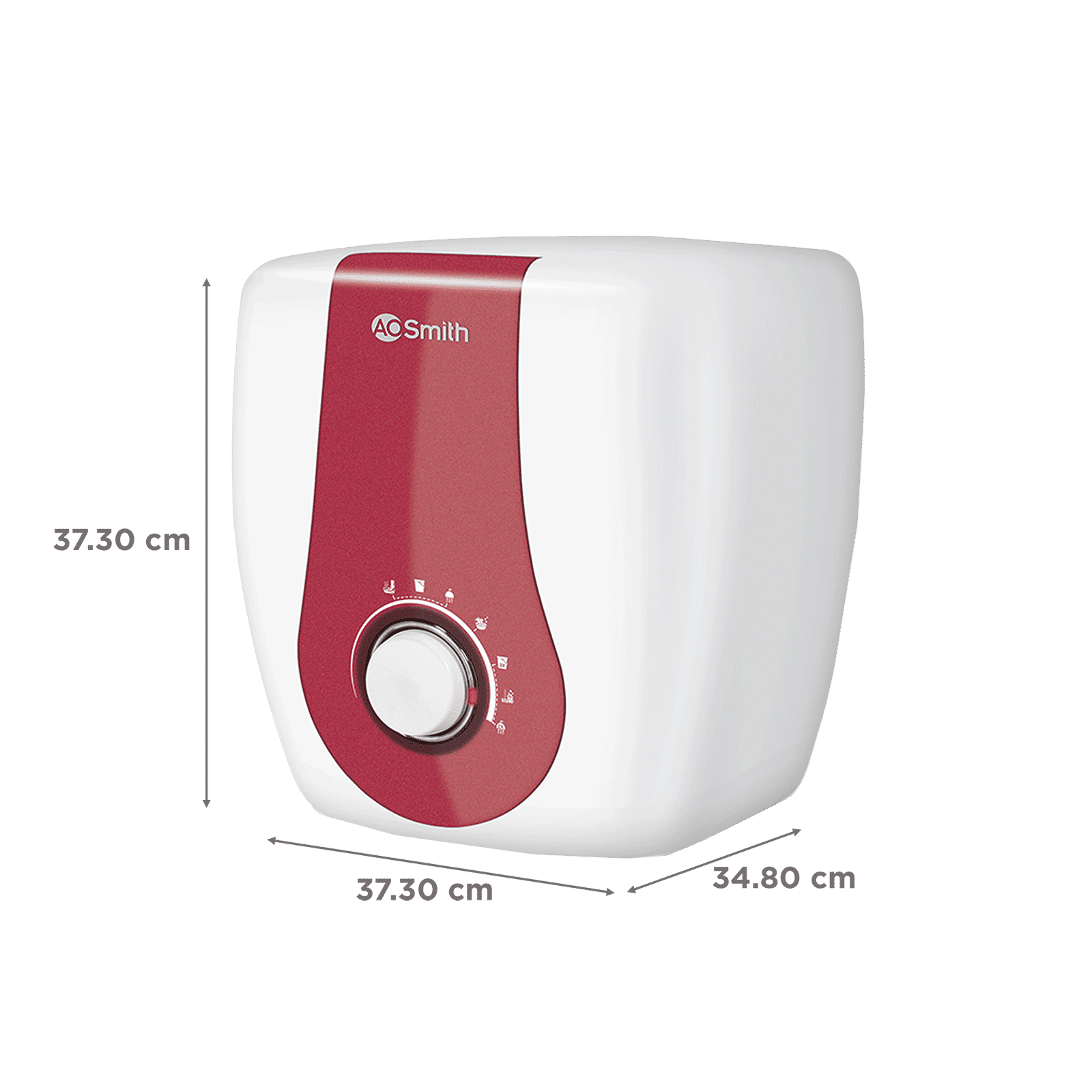 AO Smith Xpress 15 Litre 5 Star Vertical Storage Geyser with Safety Valve (White)_2