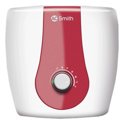 AO Smith Xpress 10 Litre 5 Star Vertical Storage Geyser with Safety Valve (White)