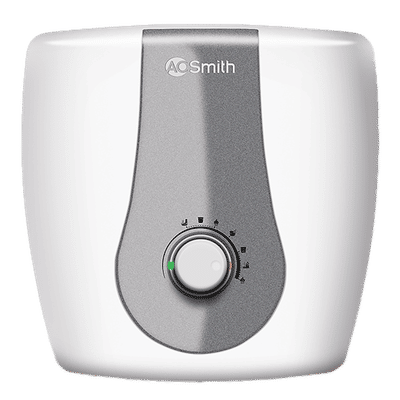 AO Smith Finesse 25 Litre 5 Star Vertical Storage Geyser with Blue Diamond Technology (White)