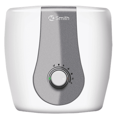 AO Smith Finesse 15 Litre 5 Star Vertical Storage Geyser with Blue Diamond Technology (White)