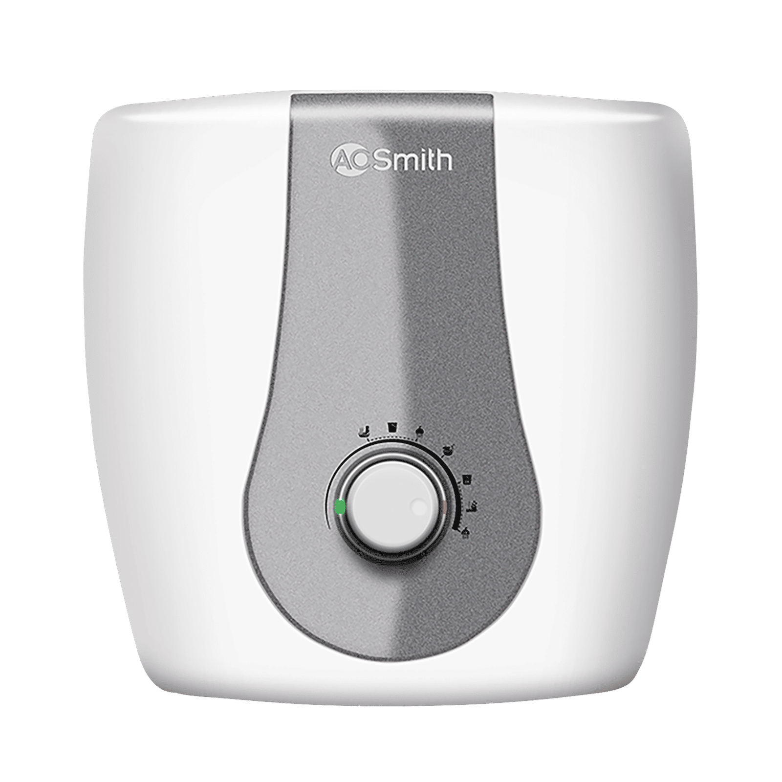 AO Smith Finesse 10 Litres 5 Star Vertical Storage Water Geyser with Glass Coated Incoloy Heating Element (White)_1