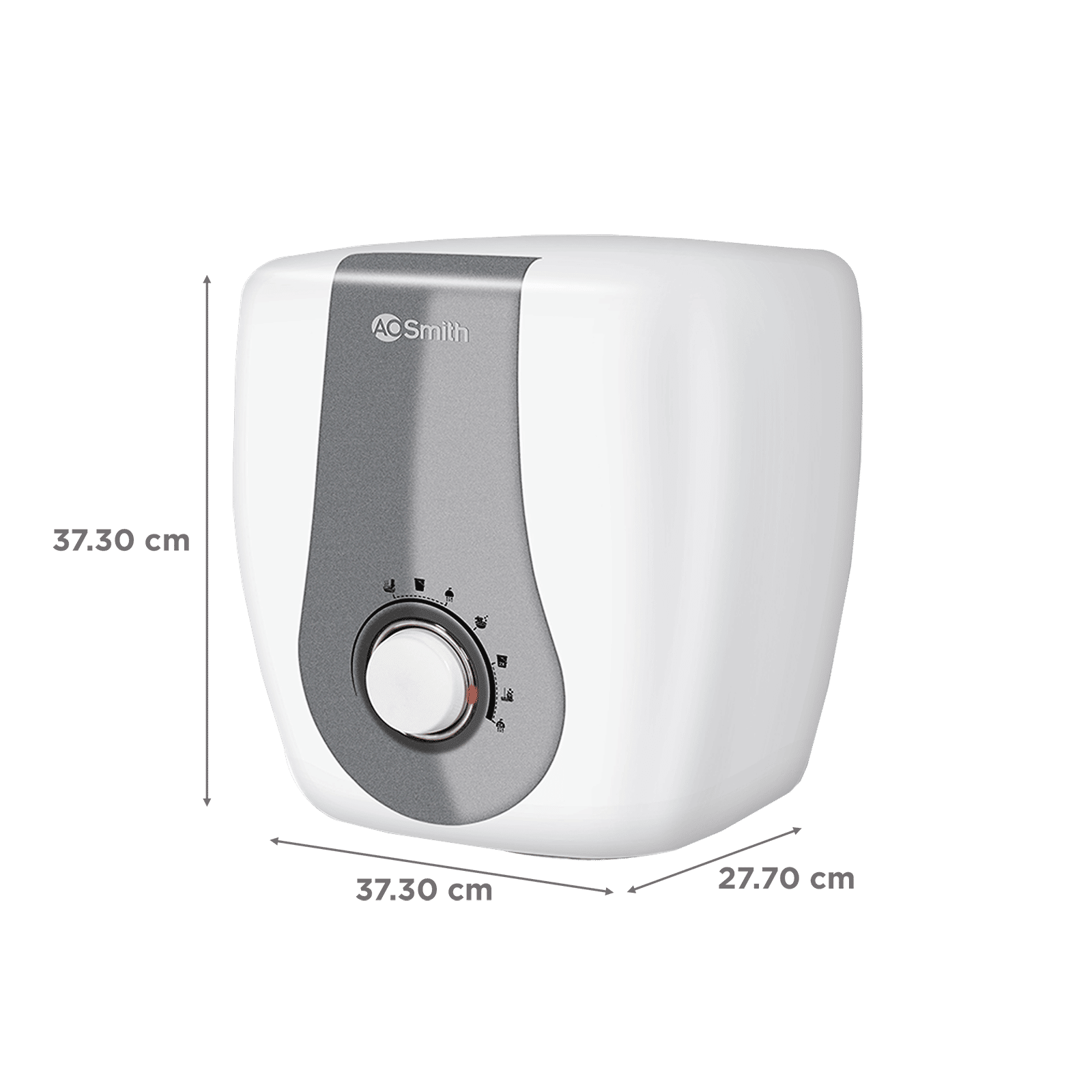 AO Smith Finesse 10 Litres 5 Star Vertical Storage Water Geyser with Glass Coated Incoloy Heating Element (White)_2