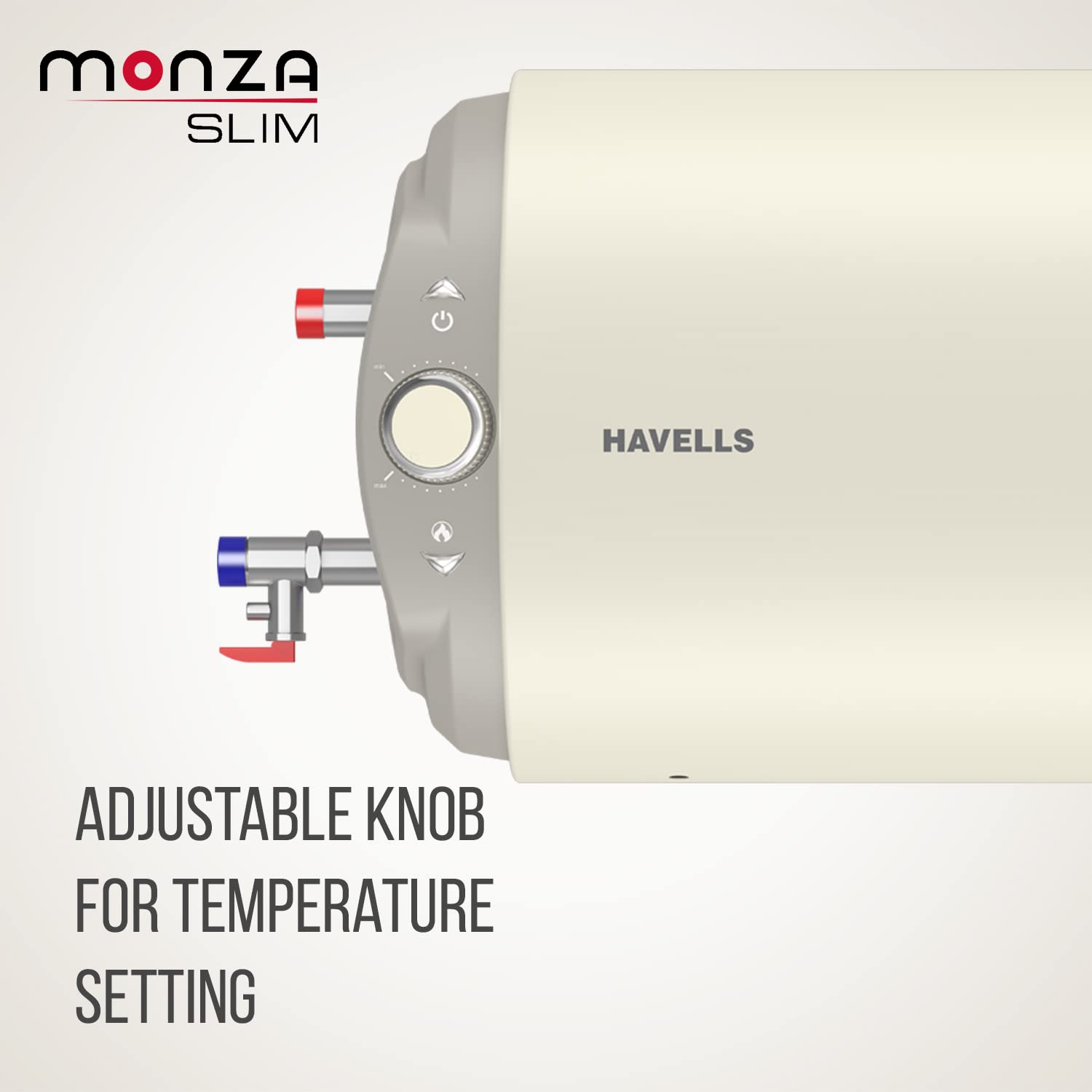 HAVELLS Monza Slim 15 Litres 4 Star Horizontal Storage Water Geyser with 8  Bar (White)_9