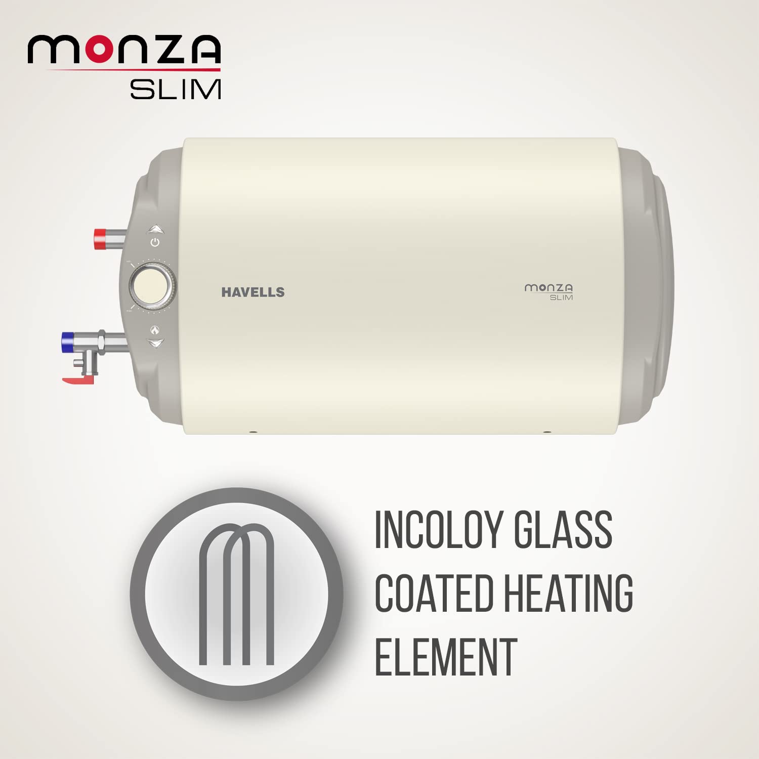 HAVELLS Monza Slim 15 Litres 4 Star Horizontal Storage Water Geyser with 8  Bar (White)_6