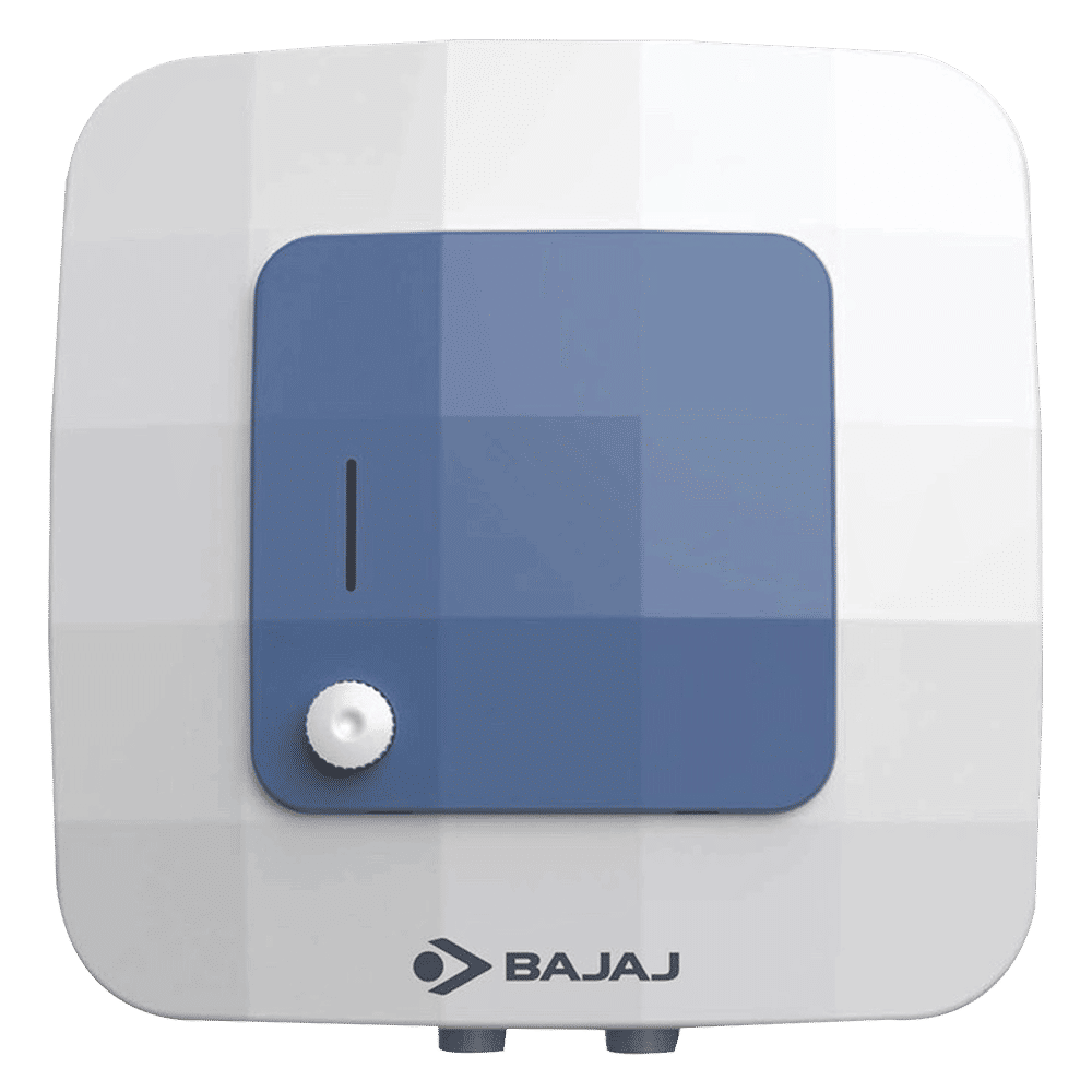 BAJAJ Compagno 10 Litre 5 Star Vertical Storage Geyser with Swirl Flow Technology (White & Blue) BAJAJ Compagno 10 Litre 5 Star Vertical Storage Geyser with Swirl Flow Technology (White & Blue)_1
