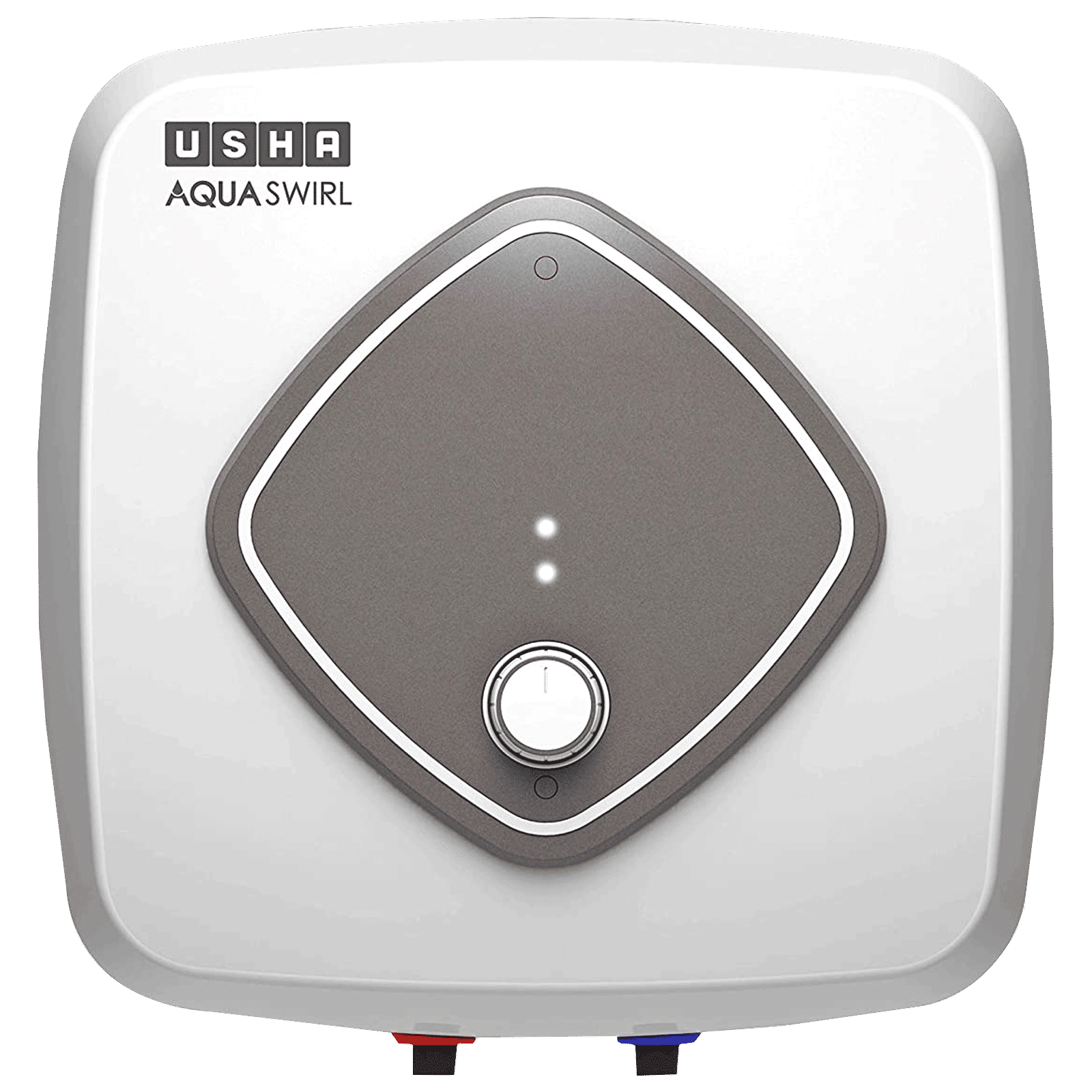 USHA Aqua Swirl 15 Litres 5 Star Vertical Storage Water Geyser with Copper Heating Element (White Grey) USHA Aqua Swirl 15 Litres 5 Star Vertical Storage Water Geyser with Copper Heating Element (White Grey)_1