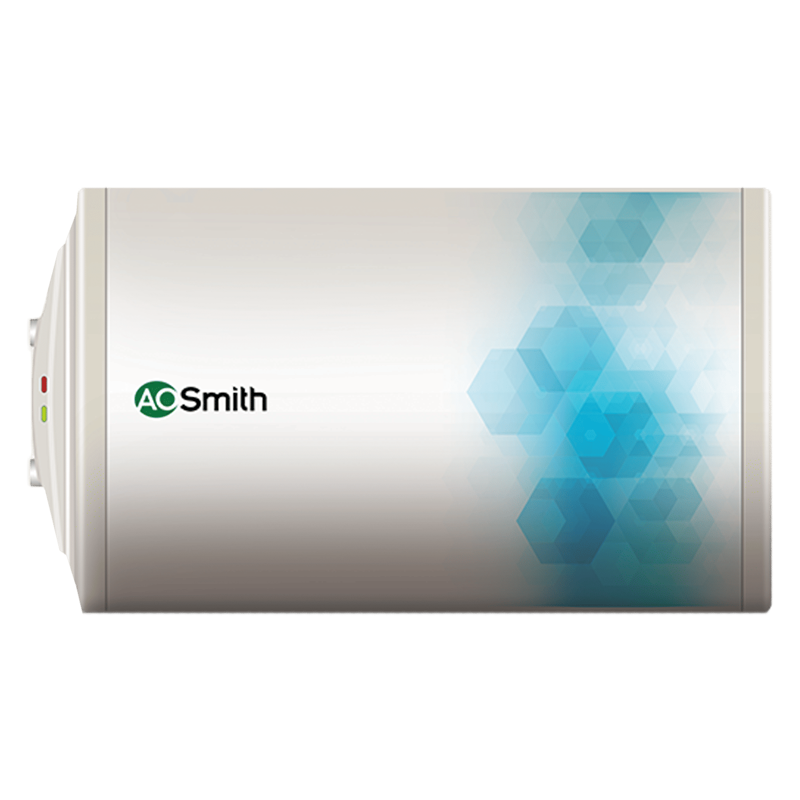 AO Smith 15 Litres 3 Star Horizontal Storage Water Geyser with Glass Coated Incoloy Heating Element (White)_1