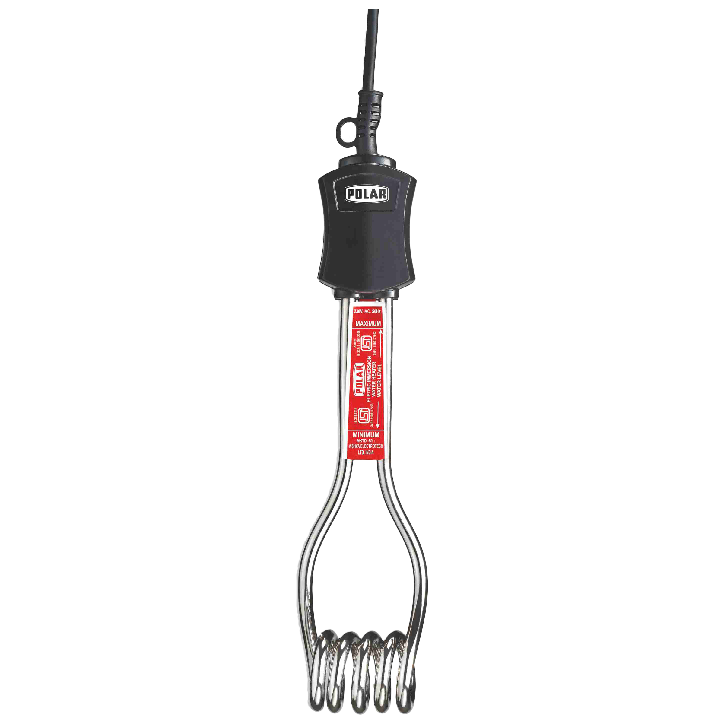 POLAR 1000W Immersion Rod with Magnesium Oxide (ISI Marked, Black) POLAR 1000W Immersion Rod with Magnesium Oxide (ISI Marked, Black)_1