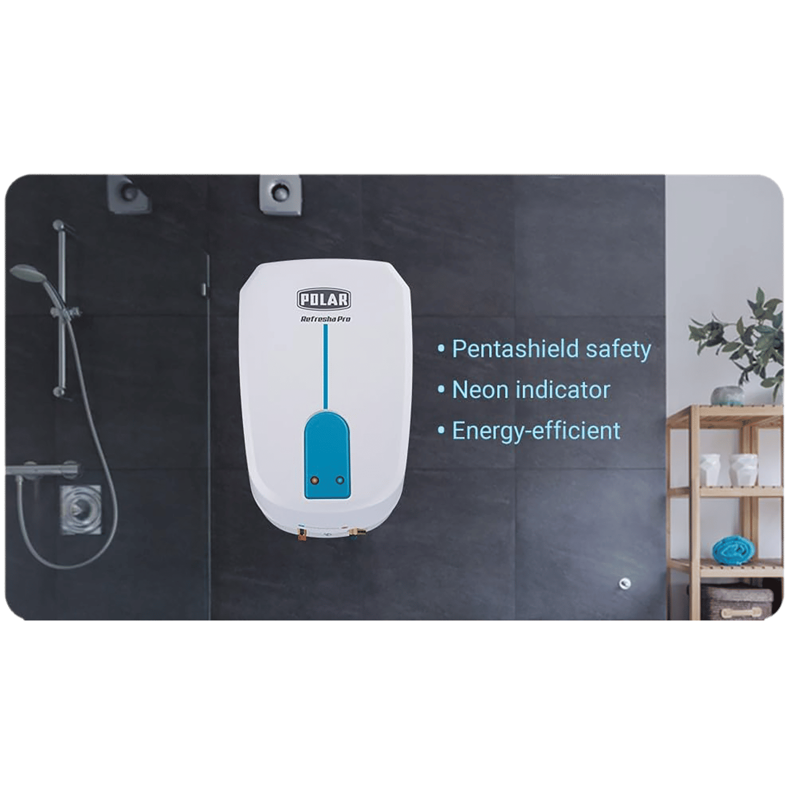 POLAR Refresha Pro Instant Water Geyser (3000 Watts, WHREPROI3P1, White) POLAR Refresha Pro Instant Water Geyser (3000 Watts, WHREPROI3P1, White)_7