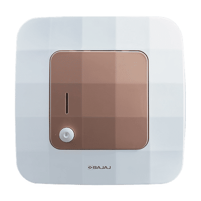 BAJAJ Maestro 10 Liters 5 Star Vertical Storage Water Heater with Copper Heating Element (White & Beige)