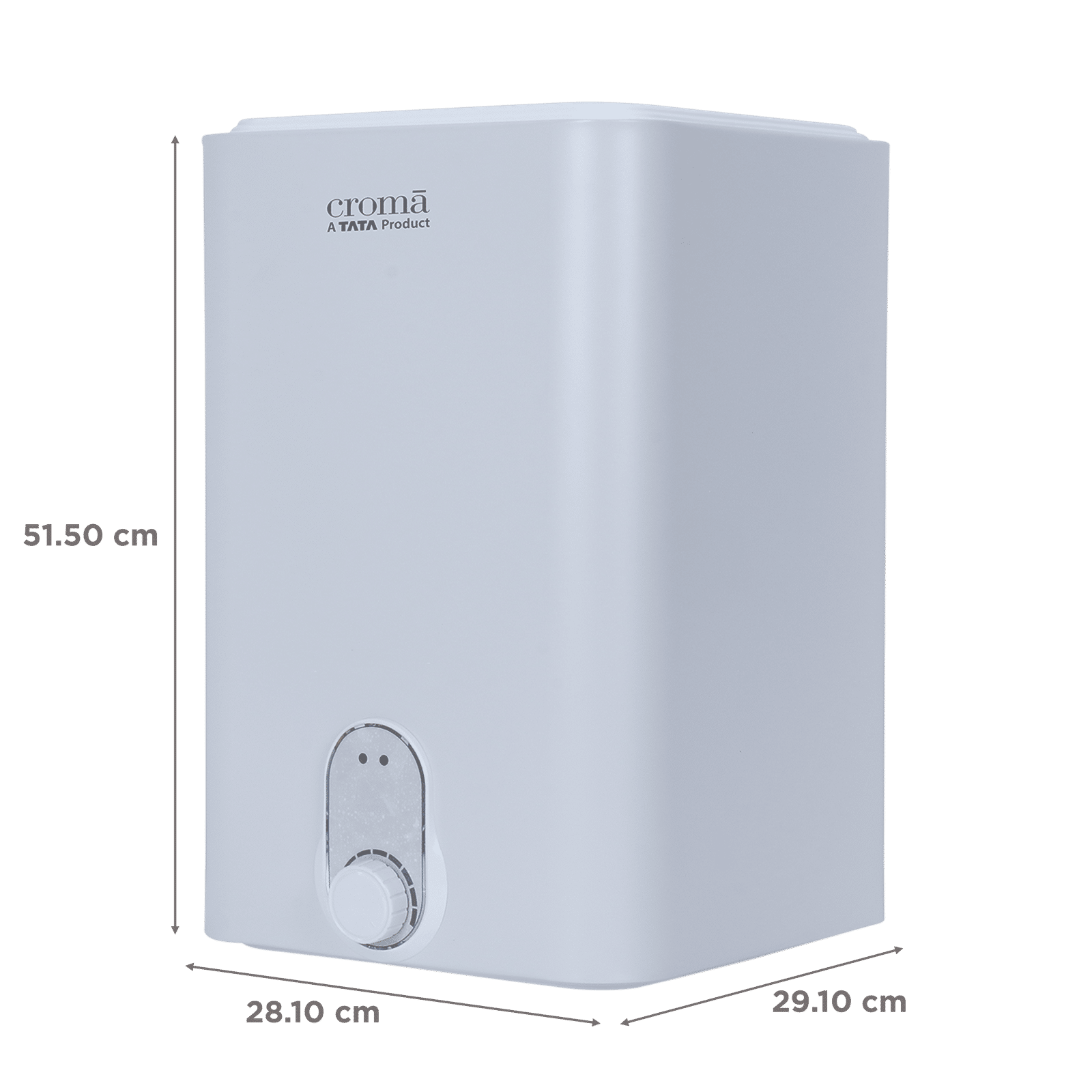 Croma 10 Litres 5 Star Vertical Storage Water Geyser with Copper Heating Element (White) Croma 10 Litres 5 Star Vertical Storage Water Geyser with Copper Heating Element (White)_2