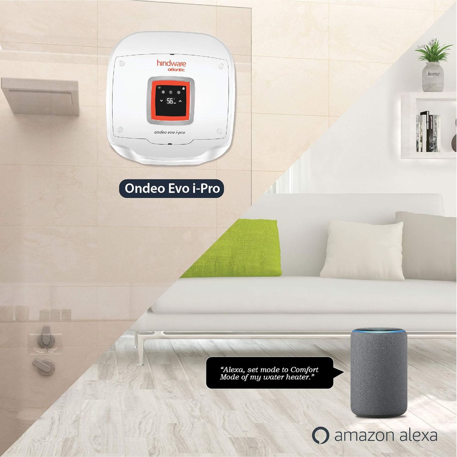 hindware Atlantic Ondeo Evo I-Pro 15 Litres 5 Star Smart Storage Water Heater (2500 Watts, 518043, White) hindware Atlantic Ondeo Evo I-Pro 15 Litres 5 Star Smart Storage Water Heater (2500 Watts, 518043, White)_10