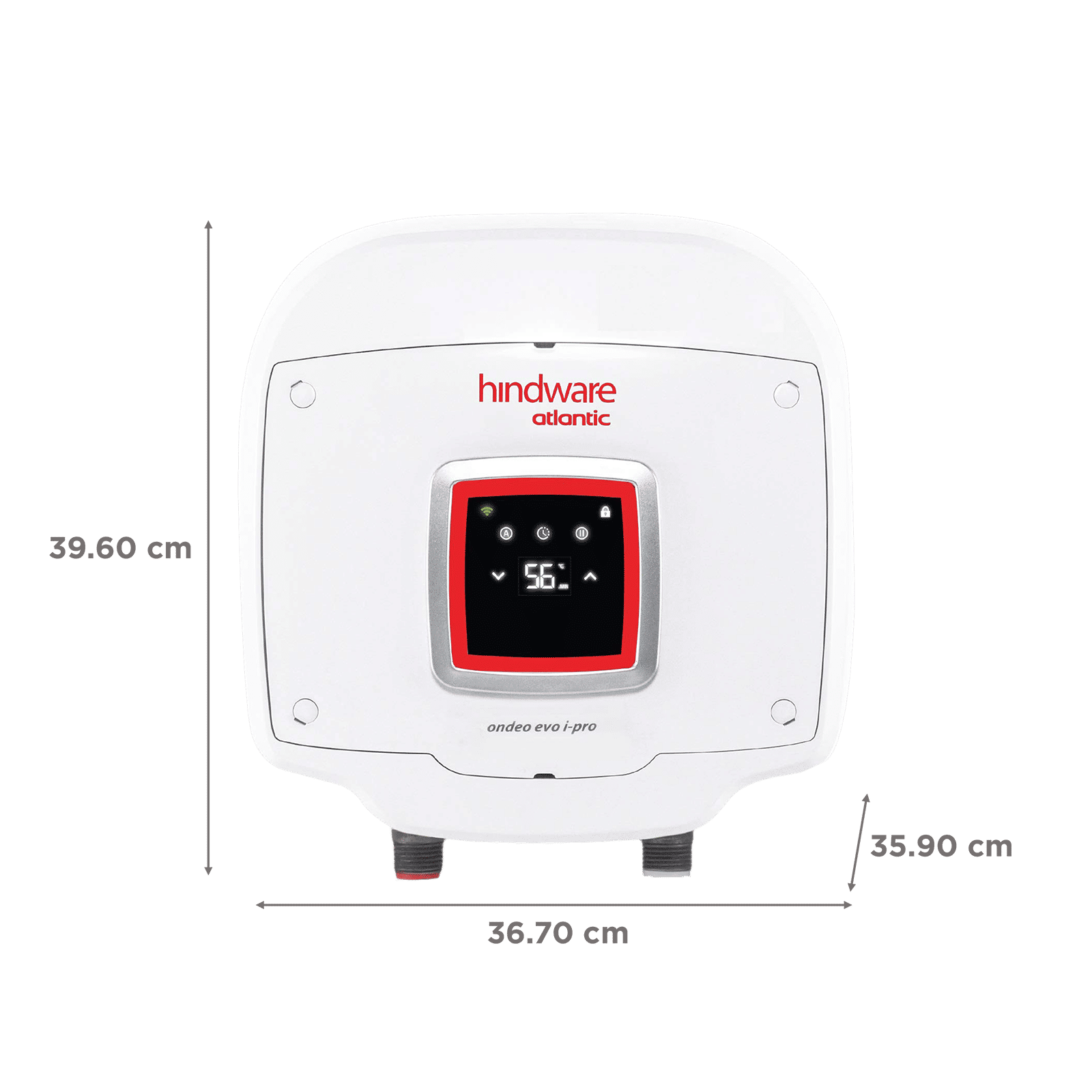 hindware Atlantic Ondeo Evo I-Pro 15 Litres 5 Star Smart Storage Water Heater (2500 Watts, 518043, White) hindware Atlantic Ondeo Evo I-Pro 15 Litres 5 Star Smart Storage Water Heater (2500 Watts, 518043, White)_2
